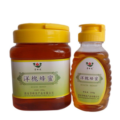 供應孚嶺采正品洋槐蜂蜜組合1000g+250g便攜瓶，誠招批發代理